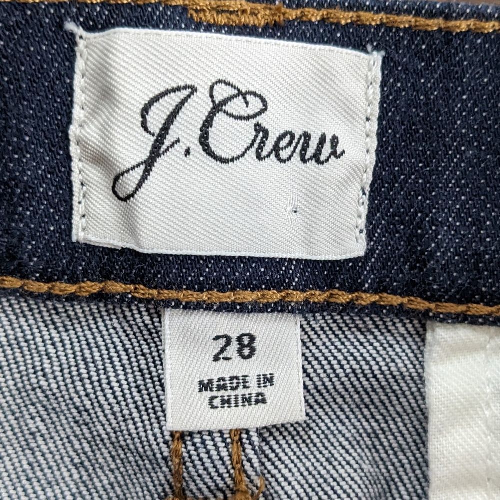 J.Crew Classic Denim Mini Skirt – Dark Wash – Size 28 Medium - Picture 4 of 5